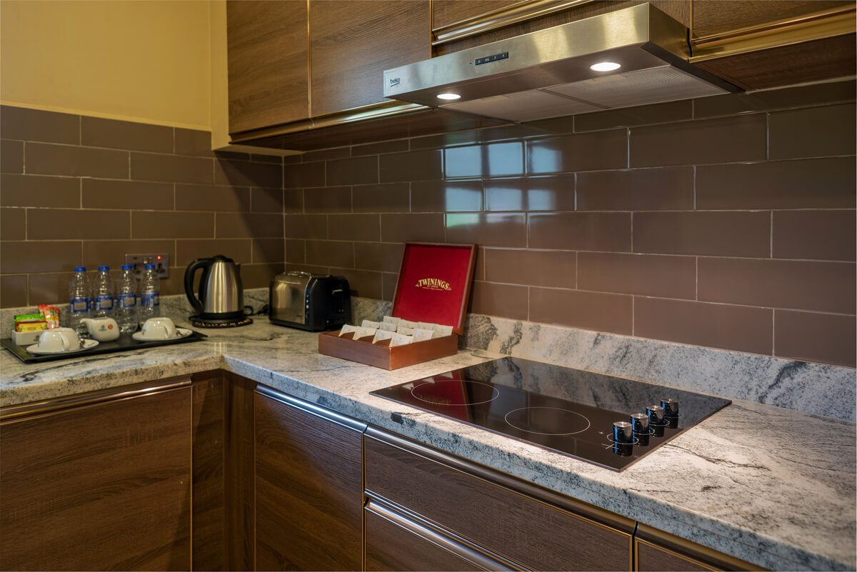 Kitchen - Junior suite - Speke Resort Munyonyo